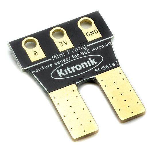 Sensor de Humidade do Solo Kitronik 'Mini' de Duas Pontas para BBC micro:bit