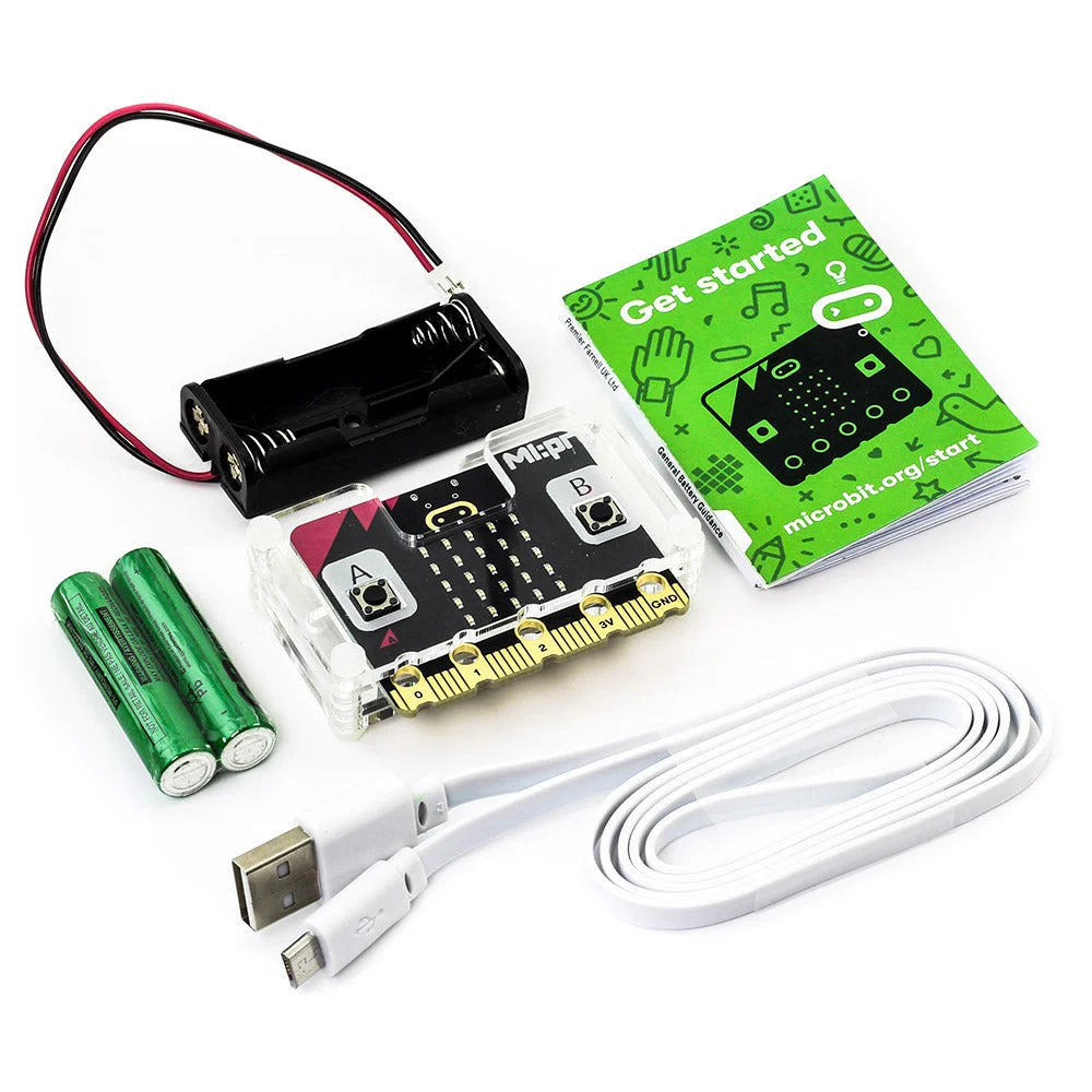 BBC micro:bit V2 com Caixa MI:pro e Acessórios