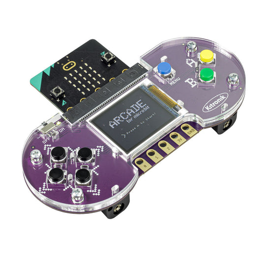 Kitronik ARCADE para micro:bit e MakeCode Arcade