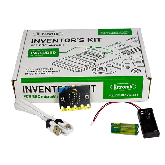 Kitronik Inventor's Kit com BBC micro:bit e Acessórios