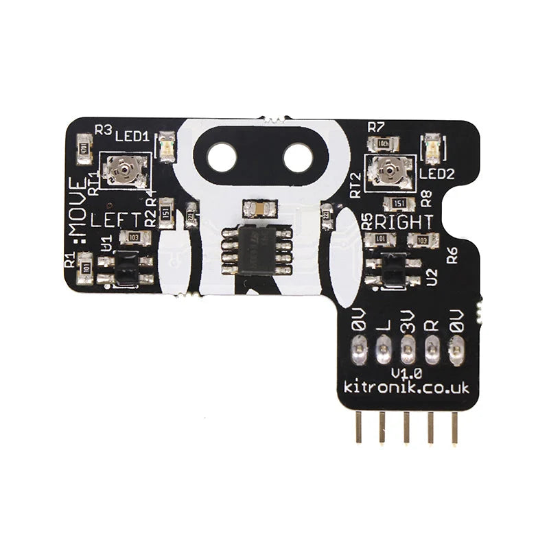 Placa Kitronik :MOVE para Seguir Linha
