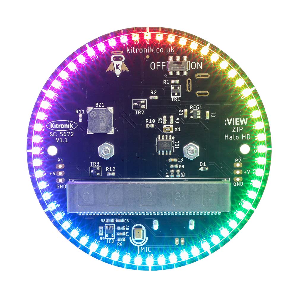 Kitronik ZIP Halo HD para BBC micro:bit