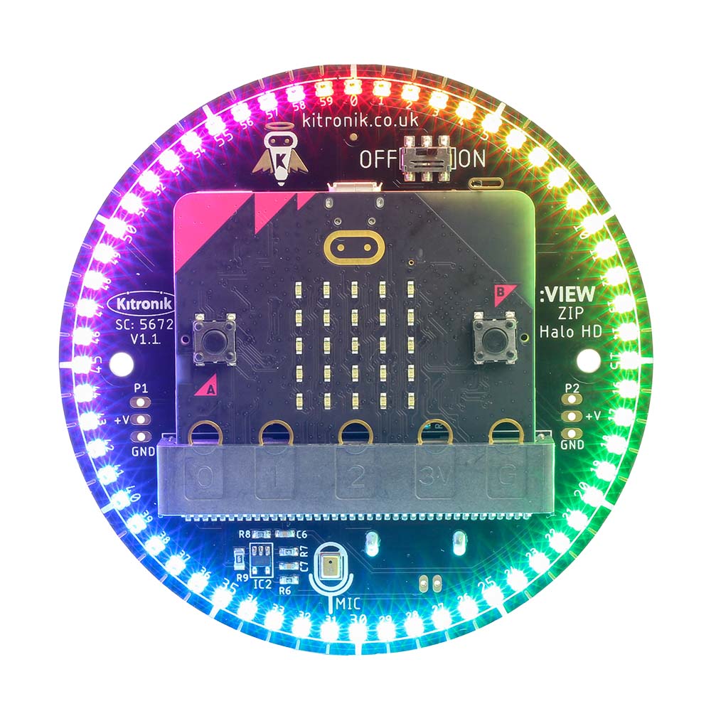 Kitronik ZIP Halo HD para BBC micro:bit