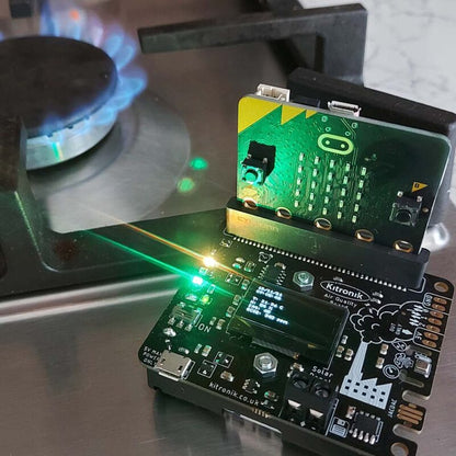 Placa de Qualidade do Ar e Ambiental Kitronik para micro:bit