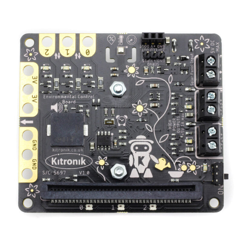 Placa de Controlo Ambiental Kitronik para BBC micro:bit