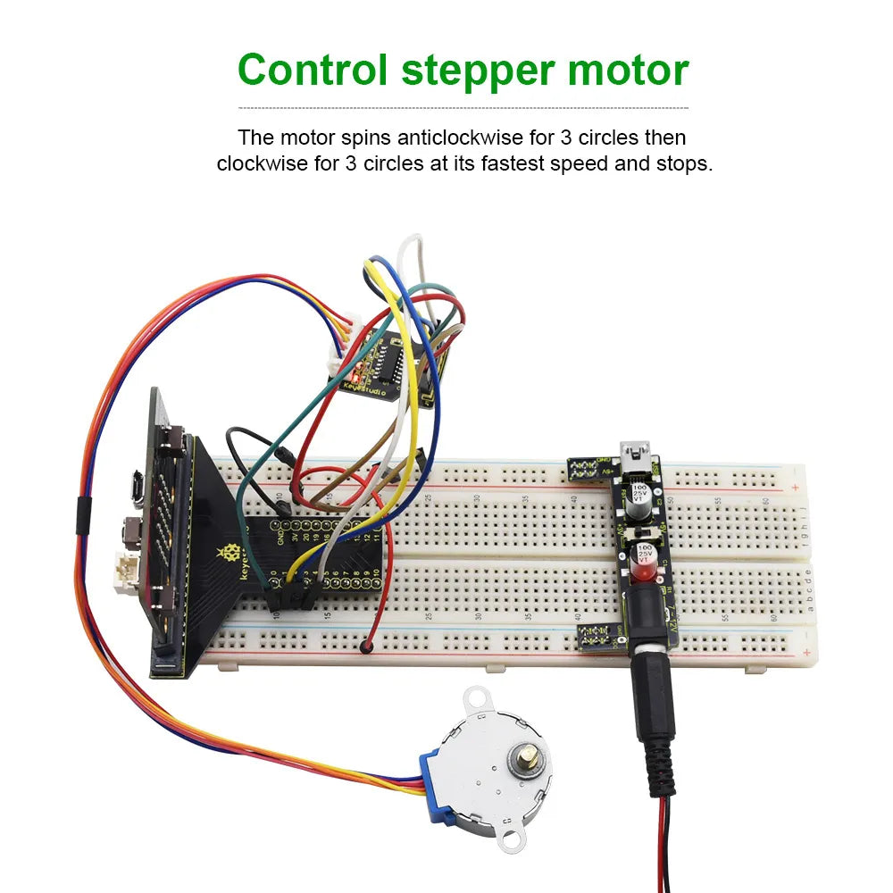 Keyestudio Micro bit Super Learning Starter Sensor Kit With Microbit V2.0 Board