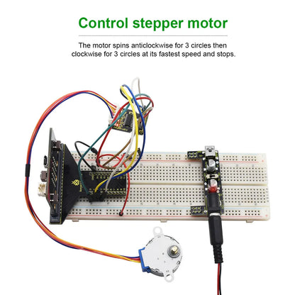 Keyestudio Micro bit Super Learning Starter Sensor Kit With Microbit V2.0 Board