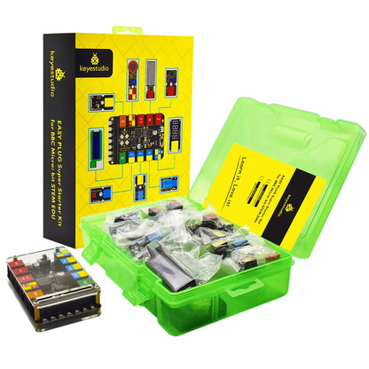 Keyestudio EASY PLUG Microbit V2 Super Starter Kit Makecode Programming Electronic Kit Without Microbit Board