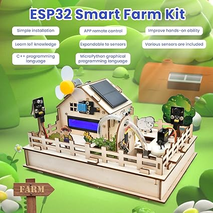 Control Smart Farm Starter Kit para Arduino ESP32