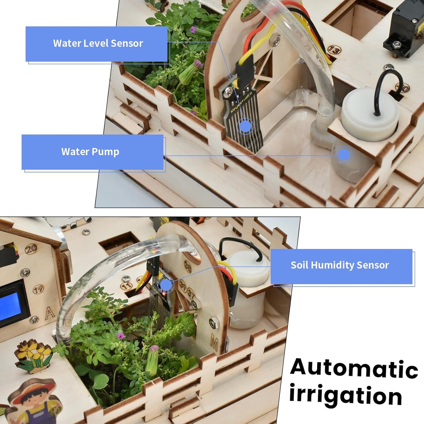 Control Smart Farm Starter Kit para Arduino ESP32