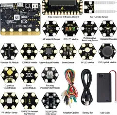 Keyestudio Microbit Honeycomb Smart Wearable Programmable Ultimate Kit For Micro bit