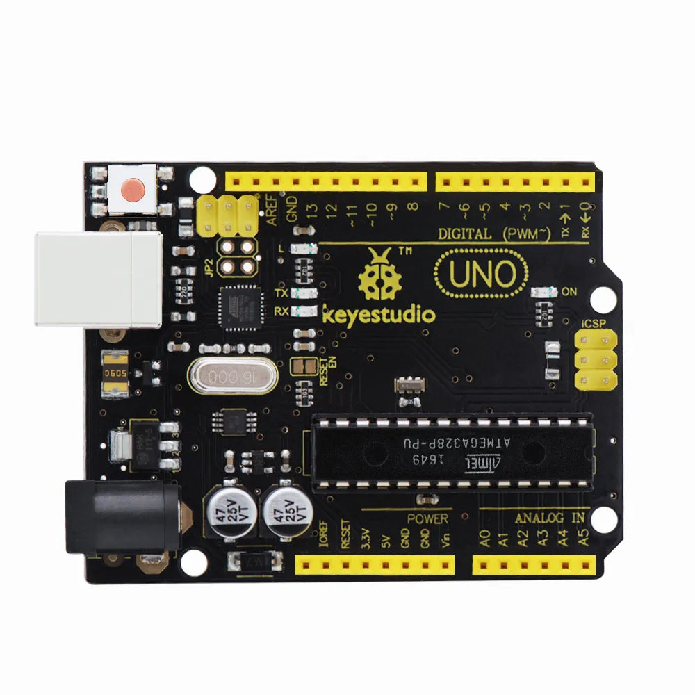 Keyestudio UNO R3 Development Board Compatible With Arduino Uno R3 +USB Cable