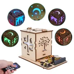 Keyestudio Microbit V2.0 DIY Colorful Lamp Starter Kit For Microbit V2 Starter Pack Programming DIY Electronic Starter Kit