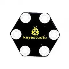 Keyestudio Micro bit Honeycomb Digital LED Module(Black and Eco-friendly）