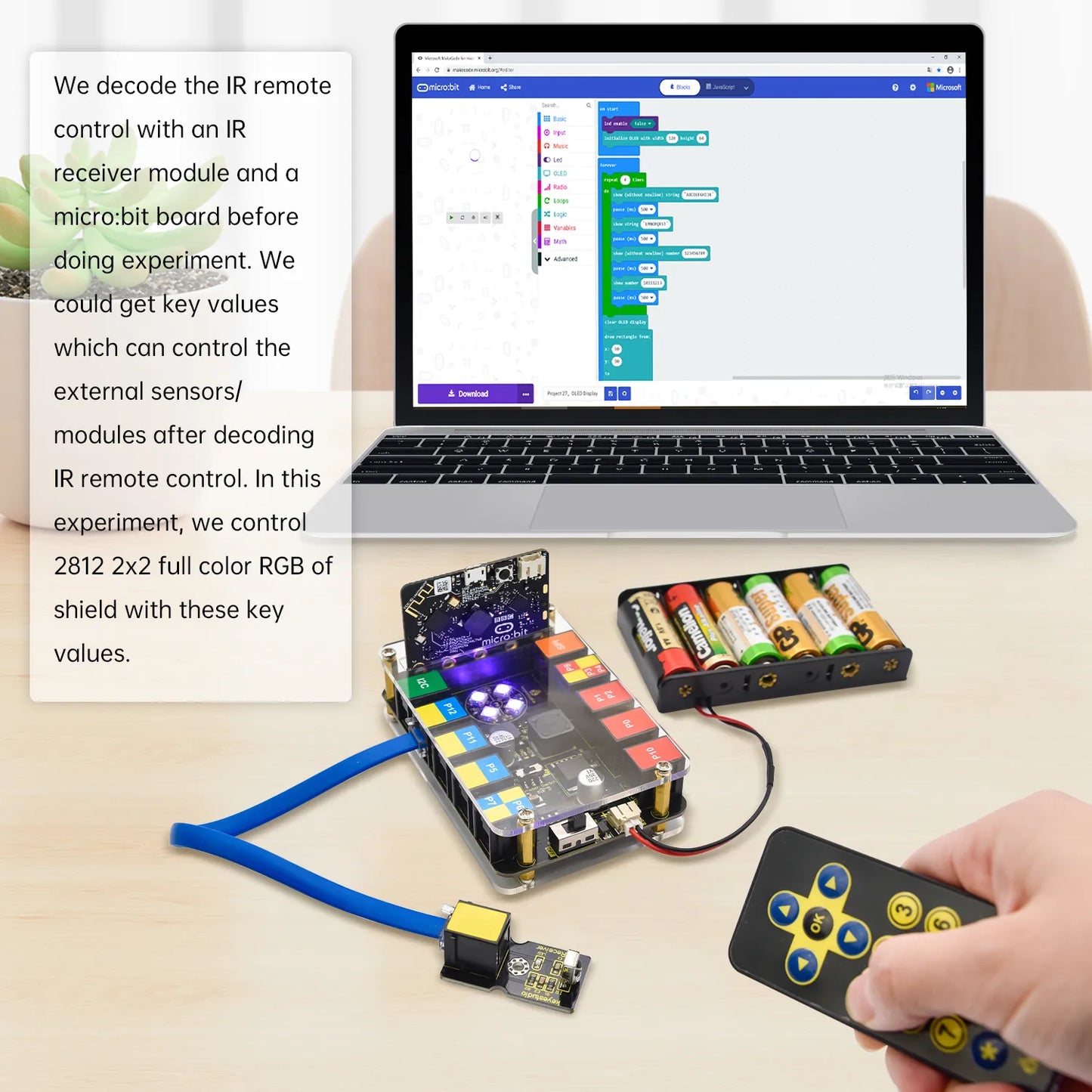 Keyestudio EASY Plug Ultimate Starter Kit for BBC Microbit STEM EDU Without Micro Bit Board