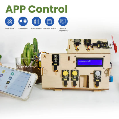 Keyestudio Smart Home Kit with PLUS Board for Arduino DIY STEM