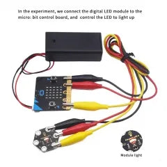 Keyestudio Micro bit Honeycomb Digital LED Module(Black and Eco-friendly）