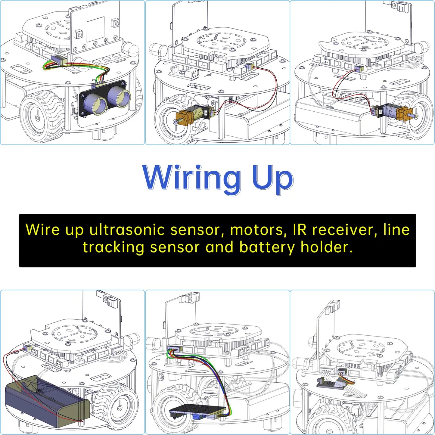 Keyestudio Micro bit Mini Smart Turtle Robot Car for STEM With Micro Bit