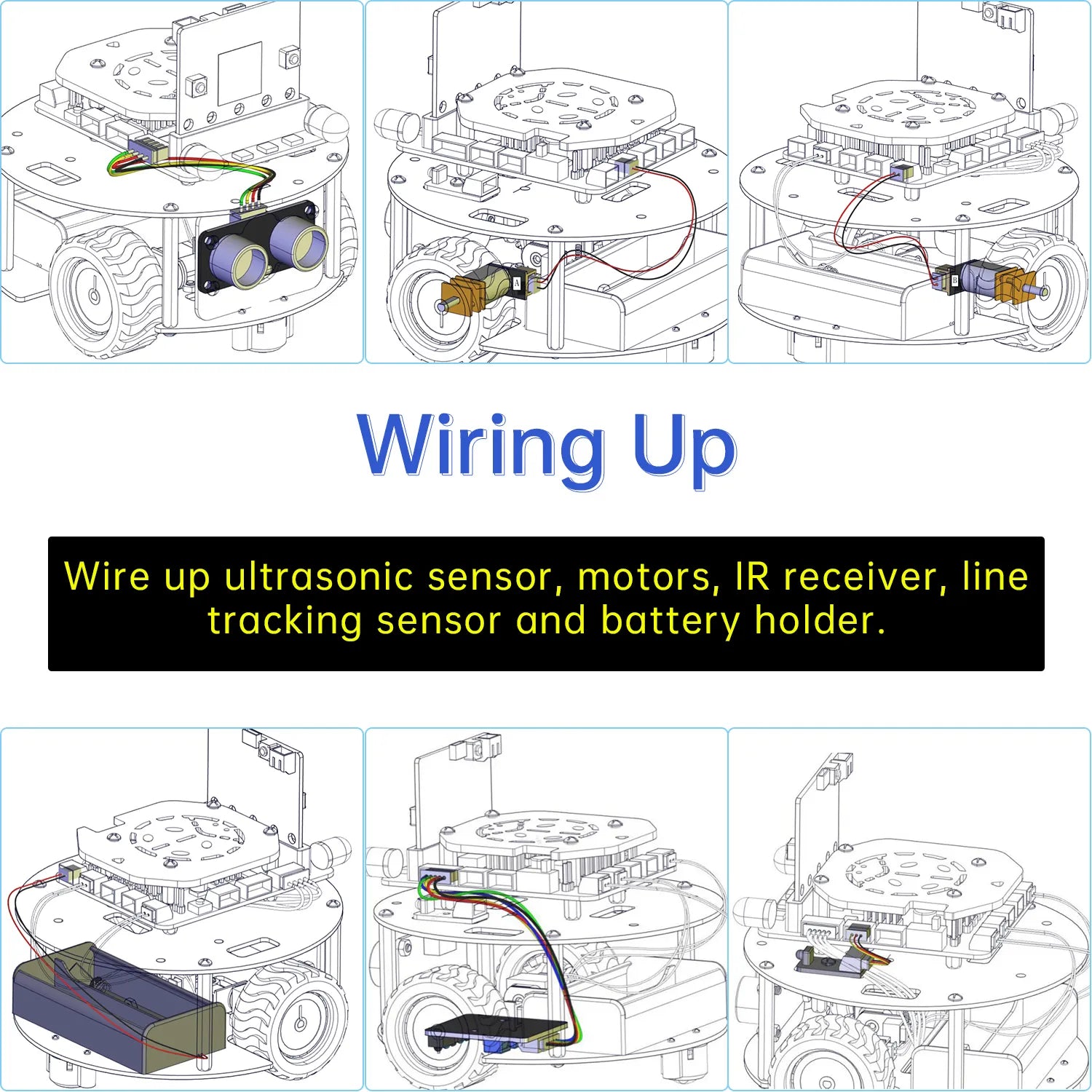 Keyestudio Micro bit Mini Smart Turtle Robot Car for STEM With Micro Bit