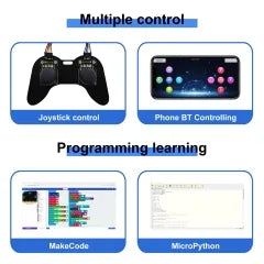 Keyestudio 4DOF Robot Arm Microbit Learning Kit Robot Arm Kit DIY Robot STEM Programming With Microbit Board
