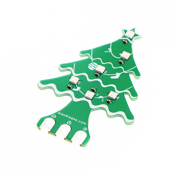 ELECFREAKS micro:bit Christmas Tree Rainbow LED