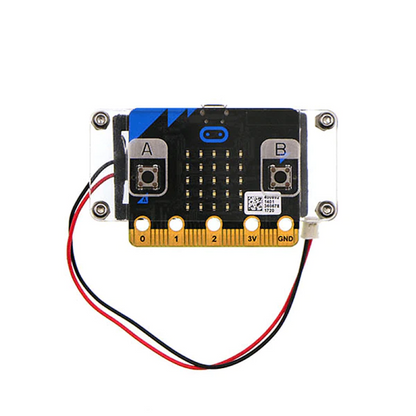 ELECFREAKS micro:bit Acrylic Shell Computer Box (With Two AA Battery Holder)