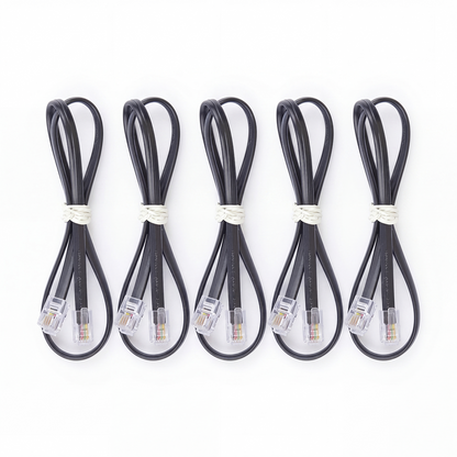ELECFREAKS RJ11 4P4C 400mm Cable (Pack Of 5)
