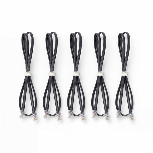 ELECFREAKS RJ11 4P4C 600mm Cable (Pack Of 5)