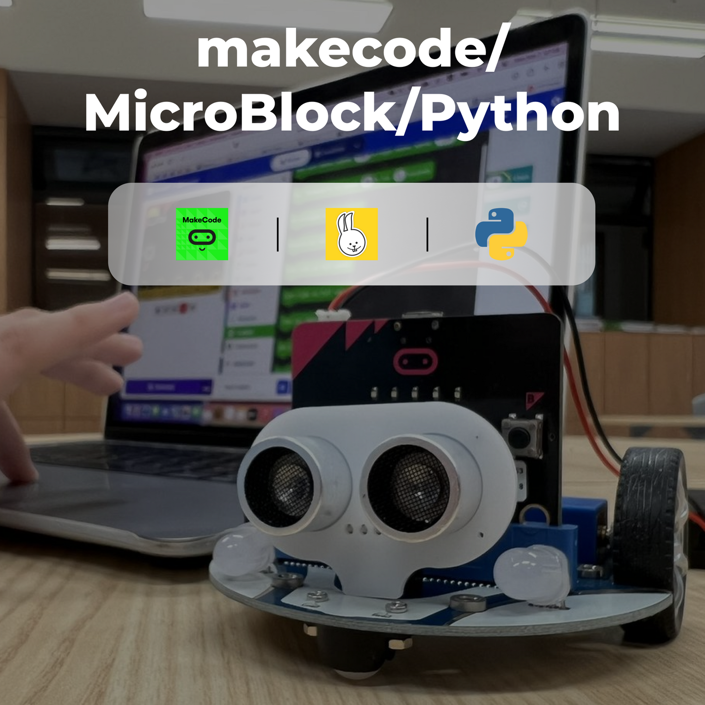 ELECFREAKS Cutebot – Carro Robô Programável