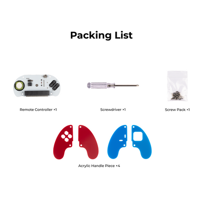 ELECFREAKS Joystick:bit Kit, Gamepad micro:bit – Manípulo de Jogo Versátil para Programação