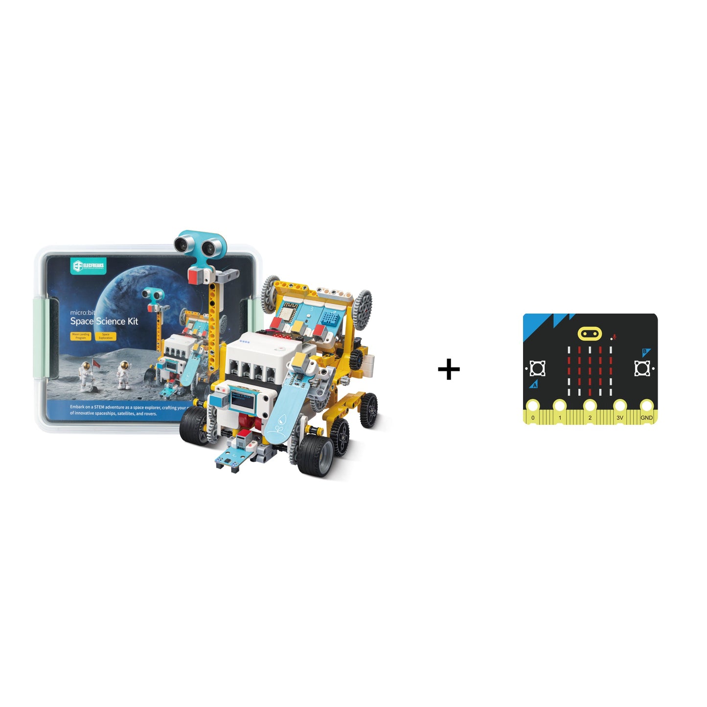 Kit de Ciências Espaciais ELECFREAKS micro:bit Nezha Pro