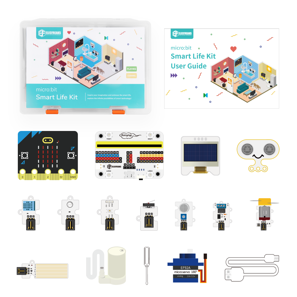 Kit Vida Inteligente micro:bit ELECFREAKS