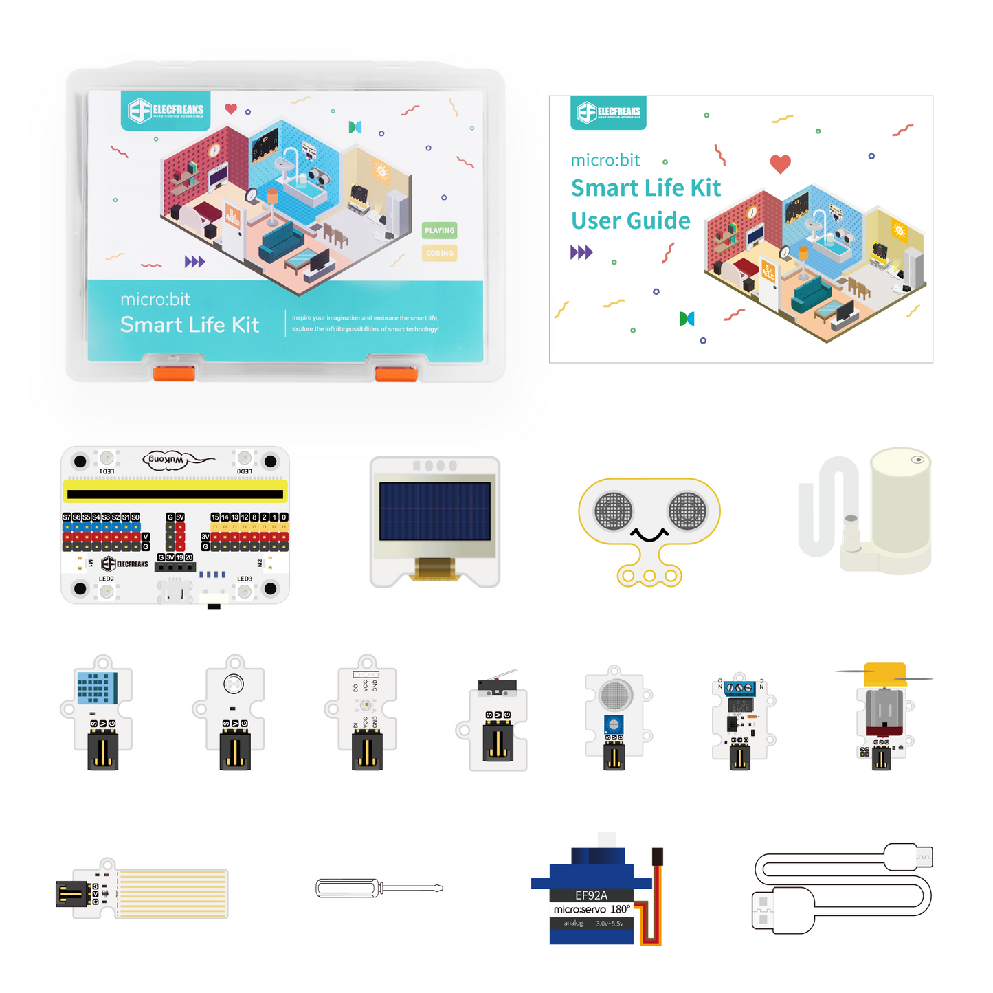 Kit Vida Inteligente micro:bit ELECFREAKS