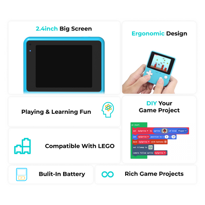 ELECFREAKS Retro MakeCode Arcade Educativo