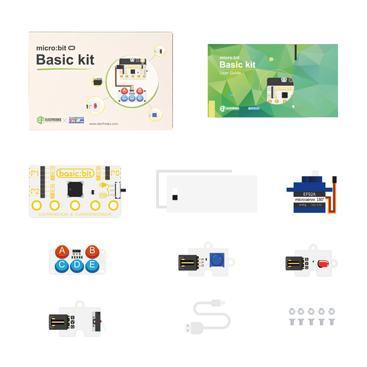 Kit Básico para Iniciantes micro:bit ELECFREAKS (Sem Placa micro:bit)