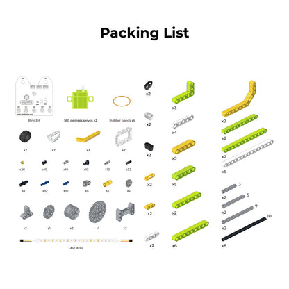 ELECFREAKS 6-in-1 Ring:bit Kit