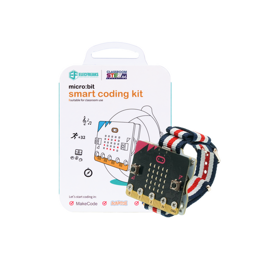 ELECFREAKS micro:bit Smart Coding Watch Kit, A Fun Wearable microbit Watch for Simple microbit Projects for Kids & Beginners