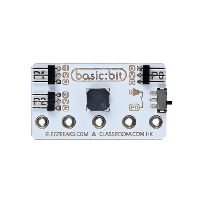 Placa de Expansão Basic:bit micro:bit ELECFREAKS (I/O de Três Vias, Versão Mini)
