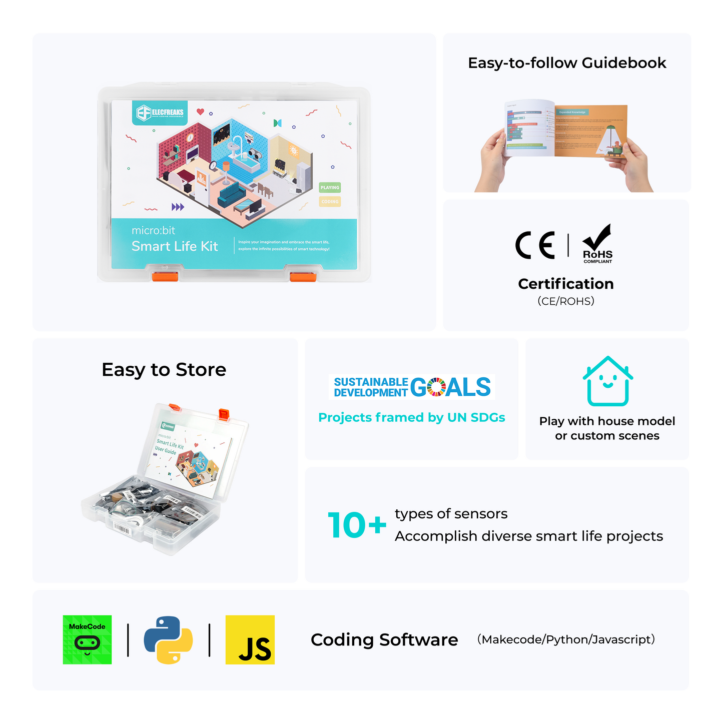 Kit Vida Inteligente micro:bit ELECFREAKS