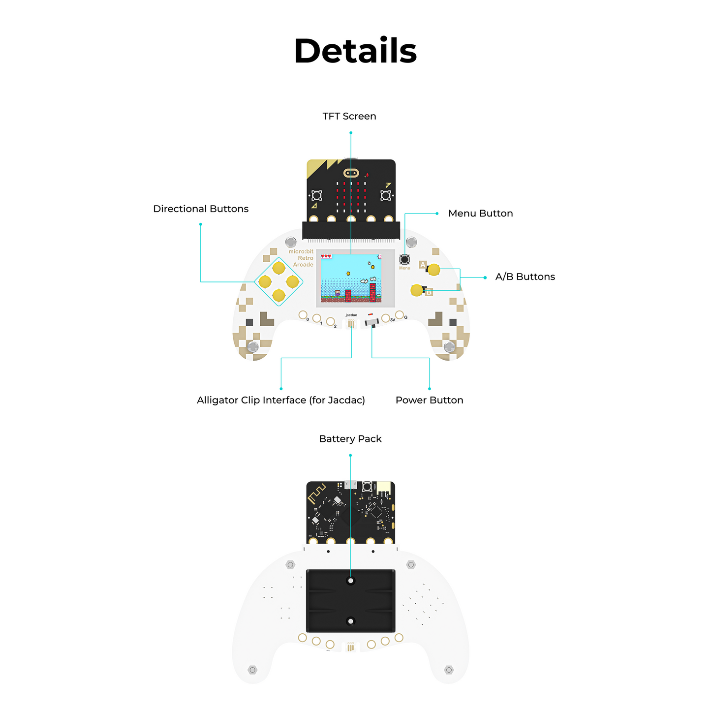 ELECFREAKS Retro Programming Arcade SE