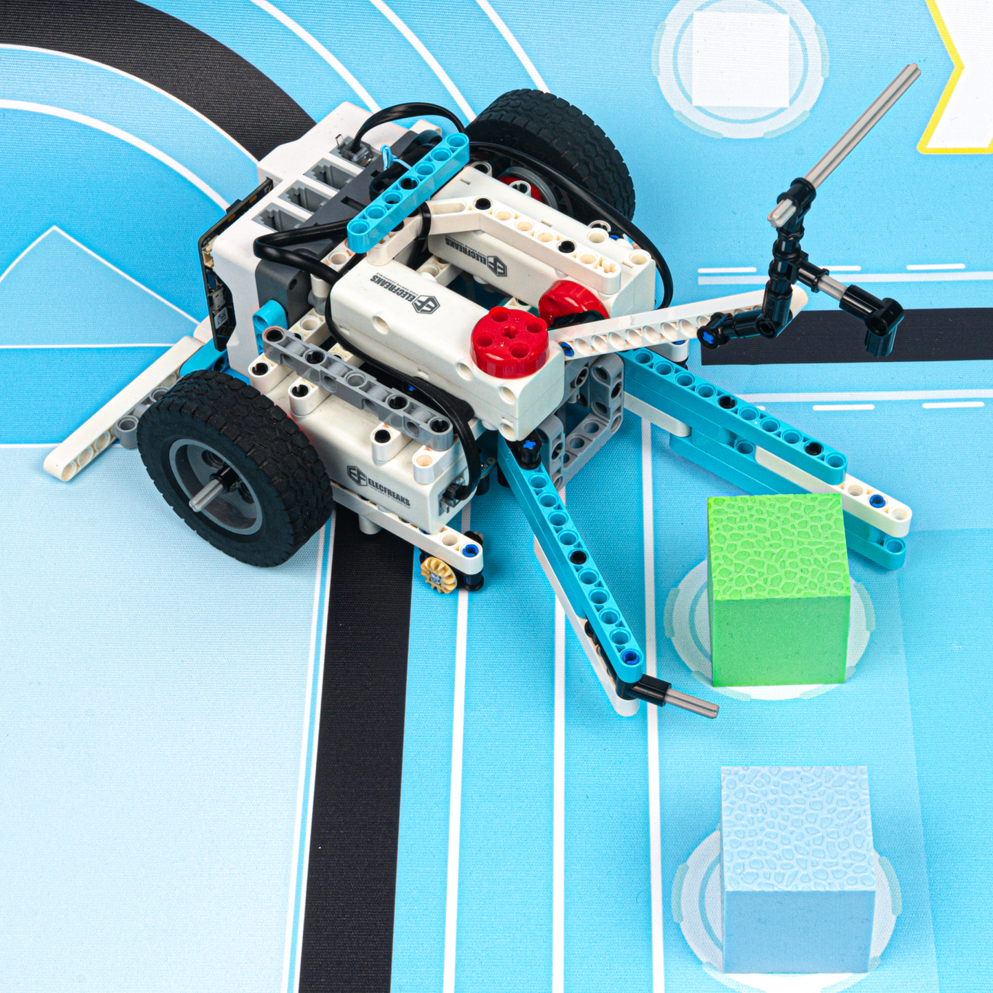 Kit Desportivo ELECFREAKS micro:bit Nezha Pro, Kit de Robótica DIY com Temática Desportiva para Atividades STEM Elementares Divertidas