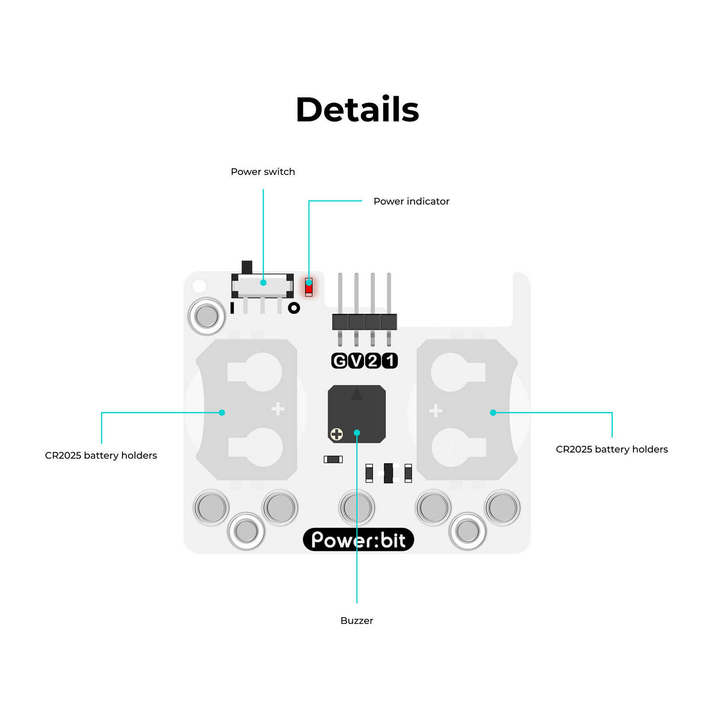 ELECFREAKS micro:bit Power:bit Expansion Board