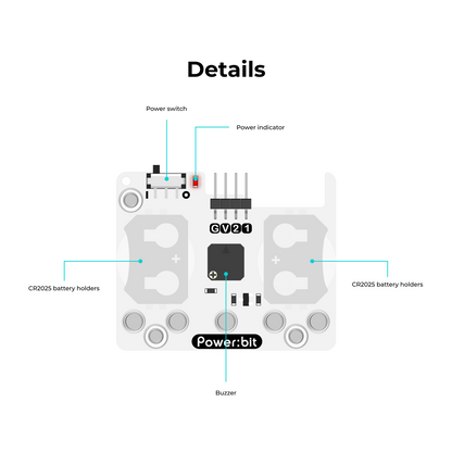 ELECFREAKS micro:bit Power:bit Expansion Board