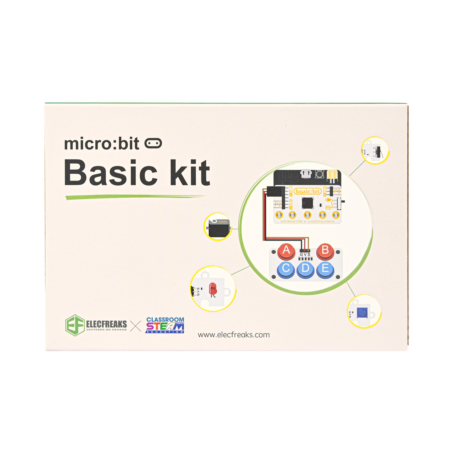 Kit Básico para Iniciantes micro:bit ELECFREAKS (Sem Placa micro:bit)