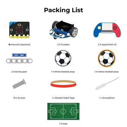Kit de Futebol Cutebot ELECFREAKS