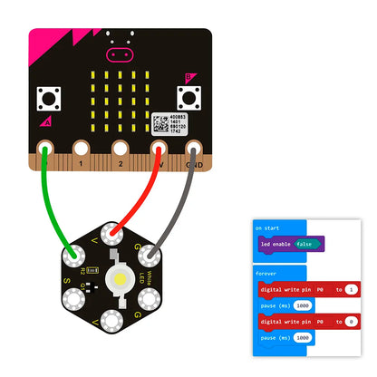 keyestudio BBC micro bit 1W LED Module