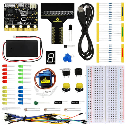 Keyestudio Micro bit V2 Beginner Starter Kit Diy Kit Electronics for micro bit