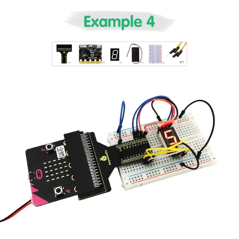 Keyestudio Micro bit V2 Beginner Starter Kit Diy Kit Electronics for micro bit