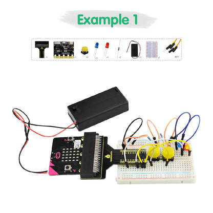 Keyestudio Micro bit V2 Beginner Starter Kit Diy Kit Electronics for micro bit