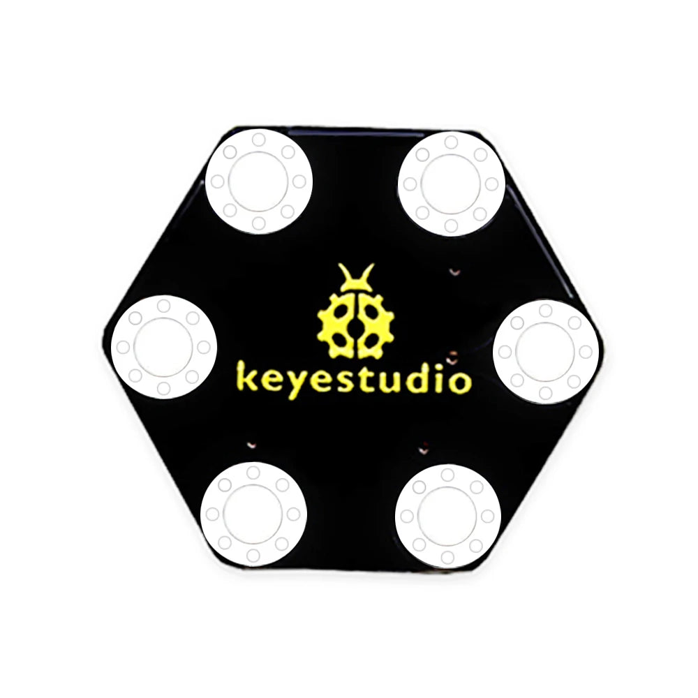Keyestudio Micro bit Honeycomb Digital LED Module(Black and Eco-friendly）